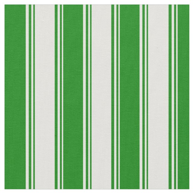 Light Yellow and Green Lines Fabric (Close Up)