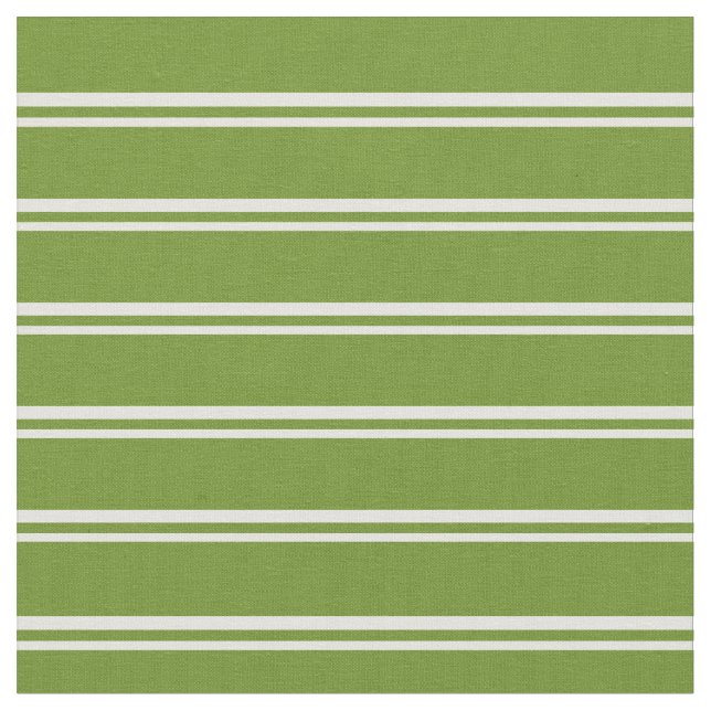 Light Yellow and Green Pattern Fabric (Close Up)