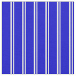 [ Thumbnail: Light Yellow & Blue Striped Pattern Fabric ]