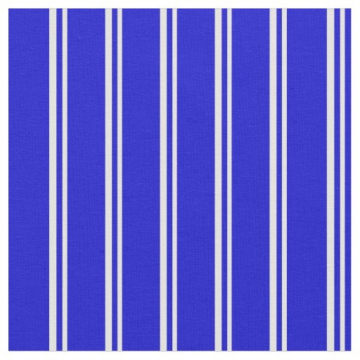 Light Yellow & Blue Striped Pattern Fabric