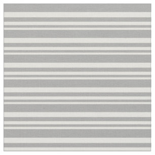 Light Yellow & Dark Grey Pattern Fabric