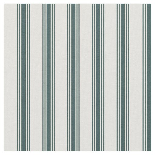 Light Yellow & Dark Slate Gray Colored Stripes Fabric
