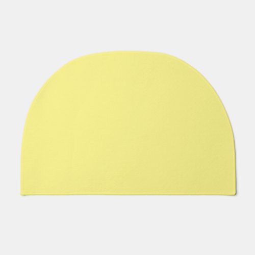 Light Yellow FFF888 Marzipan Doormat