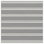 [ Thumbnail: Light Yellow & Gray Colored Lines/Stripes Pattern Fabric ]