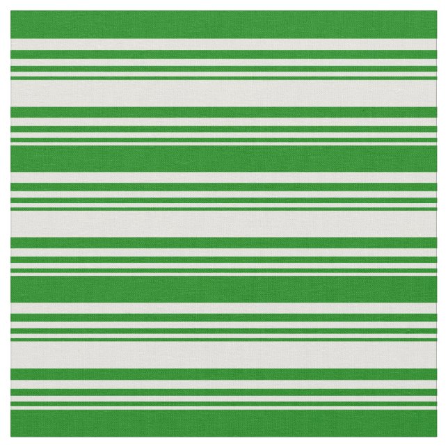 Light Yellow & Green Colored Lines Fabric (Close Up)