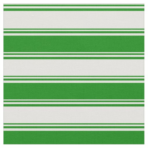 Light Yellow & Green Lines Fabric