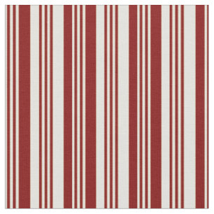 Light Yellow & Maroon Pattern Fabric