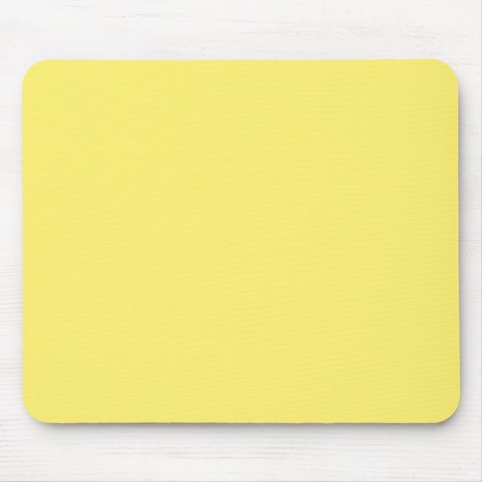 “Light Yellow” Mouse Pad