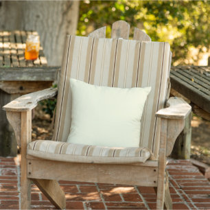 Light Yellow Outdoor Throw Pillow
