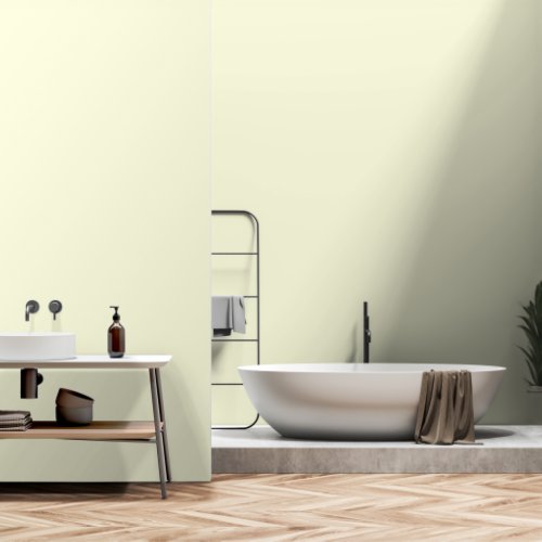 Light Yellow Peel and Stick Removable Vinyl Wallpaper