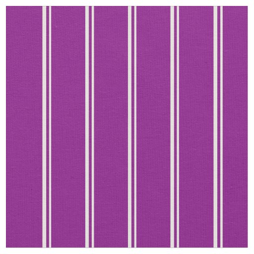 Light Yellow & Purple Stripes Fabric