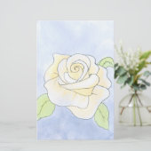 Light Yellow Rose. (Standing Front)