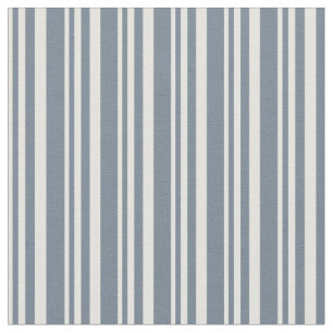 Light Yellow & Slate Gray Striped Pattern Fabric