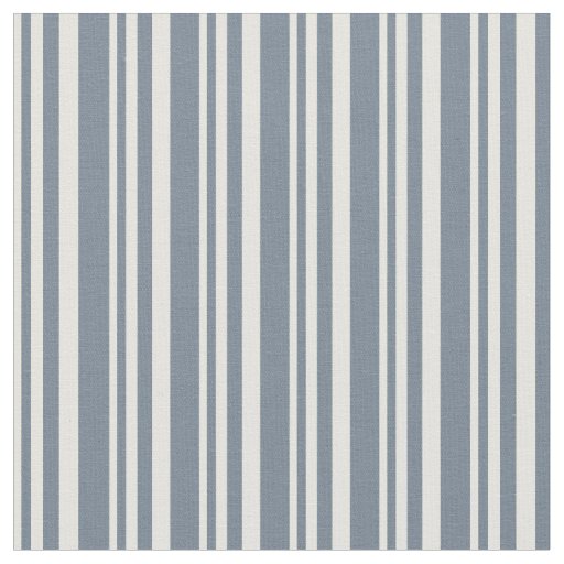Light Yellow & Slate Gray Striped Pattern Fabric