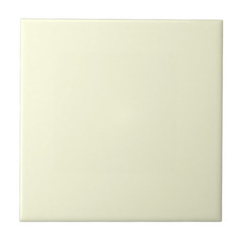 Light Yellow Solid Color Tile