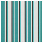 [ Thumbnail: Light Yellow, Teal, Turquoise, and Black Colored Fabric ]