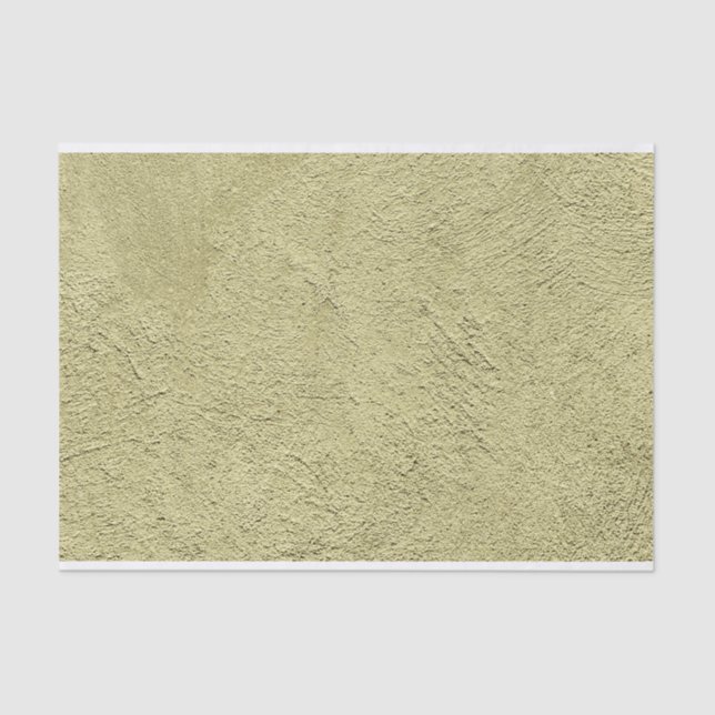 Light Yellow Textured Wall Coating Grunge DIY Tissue Paper (Front)