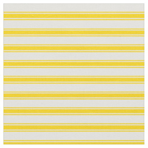 Light Yellow & Yellow Lines Fabric