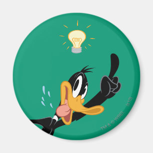 Lightbulb over DAFFY DUCK™'s Head Magnet
