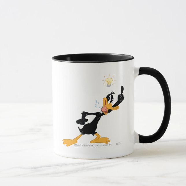 Lightbulb over DAFFY DUCK™'s Head Mug (Right)