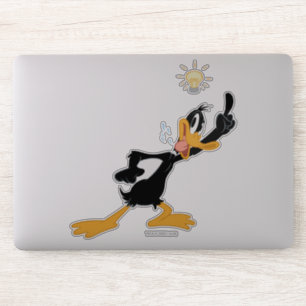 Lightbulb over DAFFY DUCK™'s Head Sticker