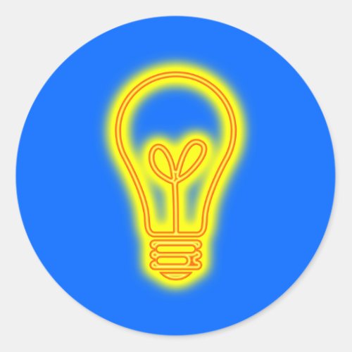 Lightbulb Sticker