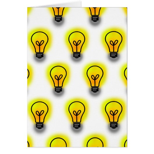 Lightbulbs Cards (Front)