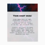 Lightcleave - Fractal Art Flyer