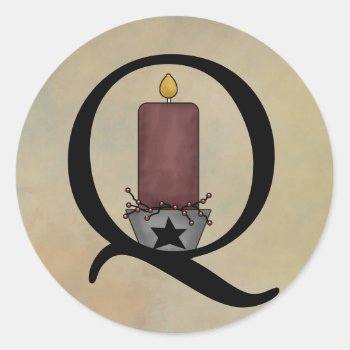 Lighted Candle Stickers by Quaker_Cafe at Zazzle