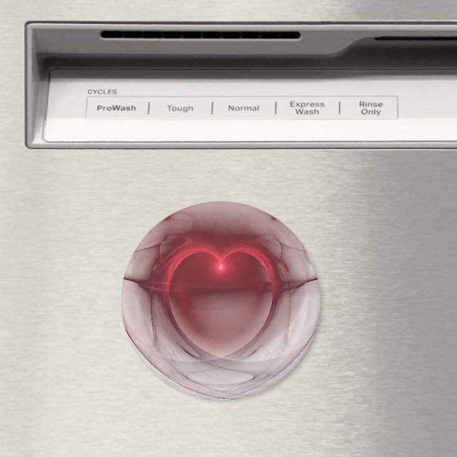 Lighted Heart Magnet (In Situ (Dishwasher))
