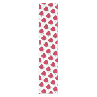 Lighted Heart Short Table Runner