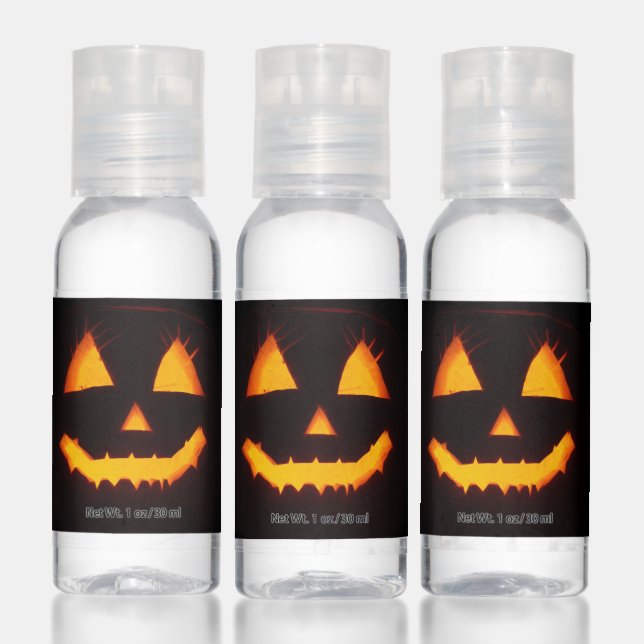 Lighted Jack O Lantern  Hand Sanitizer (Set)