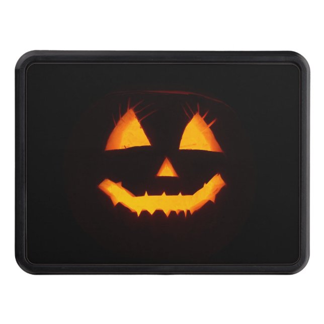 Lighted Jack O Lantern  Hitch Cover (Front)