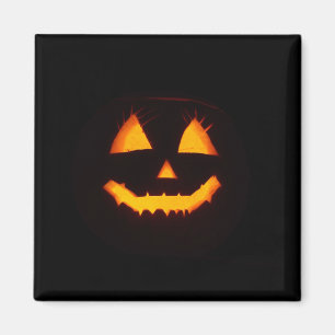 Lighted Jack O Lantern Magnet