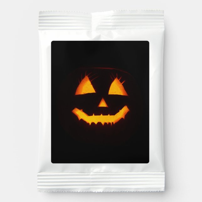 Lighted Jack O Lantern  Margarita Drink Mix (Front)