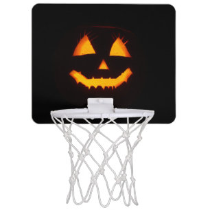 Lighted Jack O Lantern  Mini Basketball Hoop
