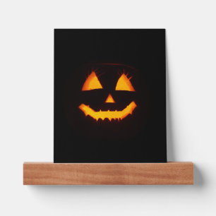 Lighted Jack O Lantern  Picture Ledge