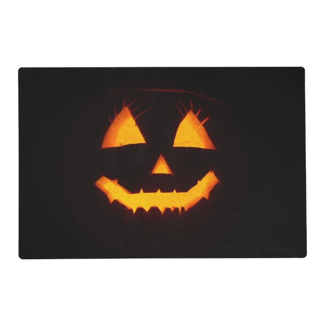 Lighted Jack O Lantern  Placemat (Front)