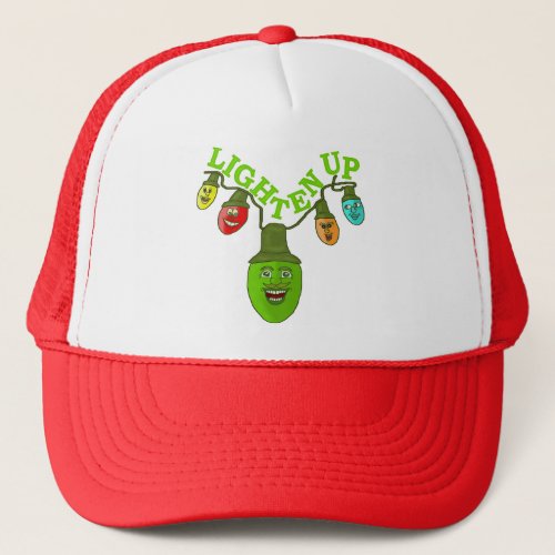 Lighten Up Christmas Trucker Hat