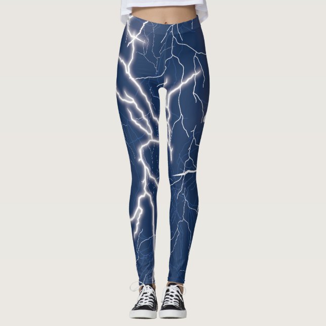 Lightening Bolt Leggings (Front)