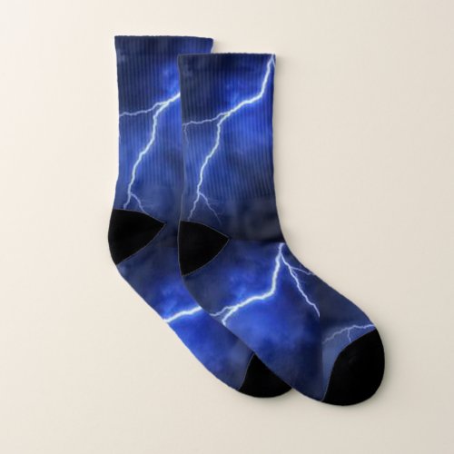 Lightening Bolt Socks