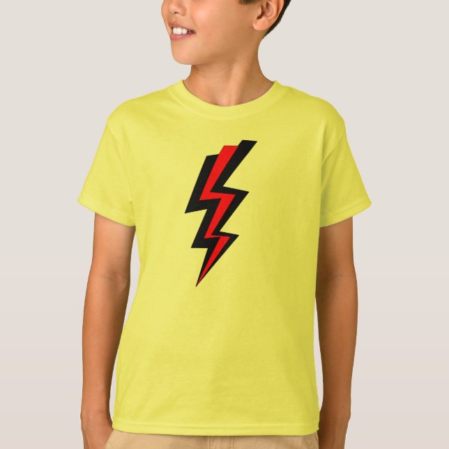 Lightening Bolts T-Shirt (Front)