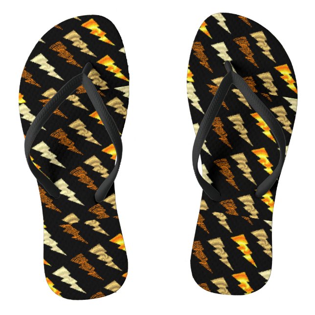 Lightening Flip Flops (Footbed)