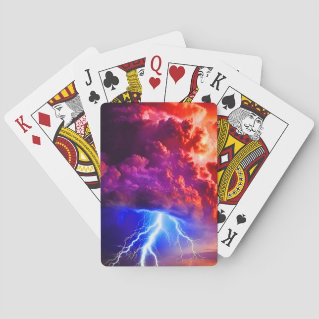 Lightening Poker Cards (Back)