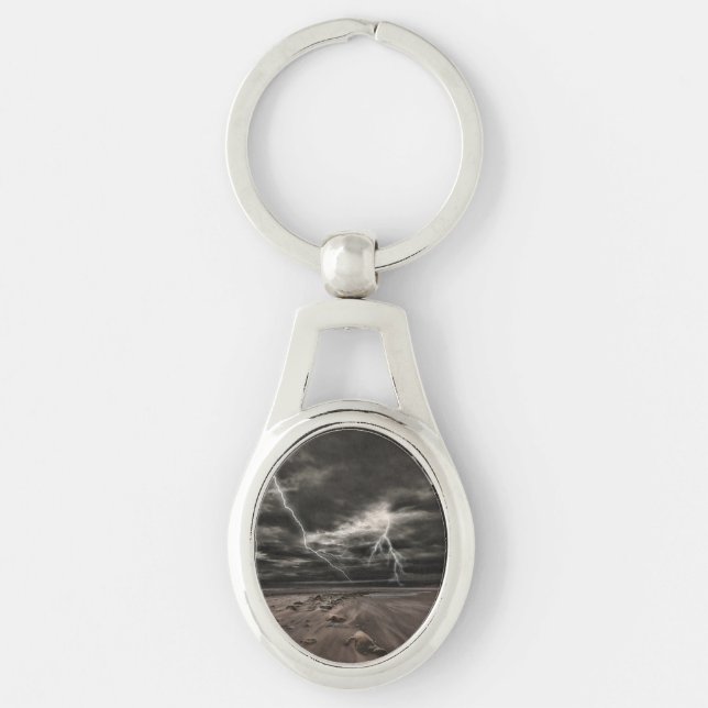 Lightening Strike Key Chain (Front)