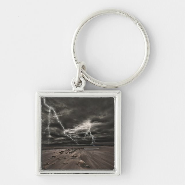 Lightening Strike Key Chain (Front)