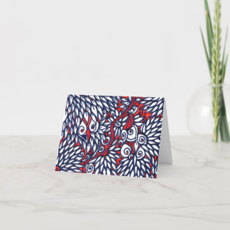 Lightening Through It Letterpress Thank You Card