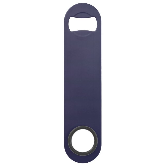 Lighter Navy Blue Speed Bottle Opener (Front)