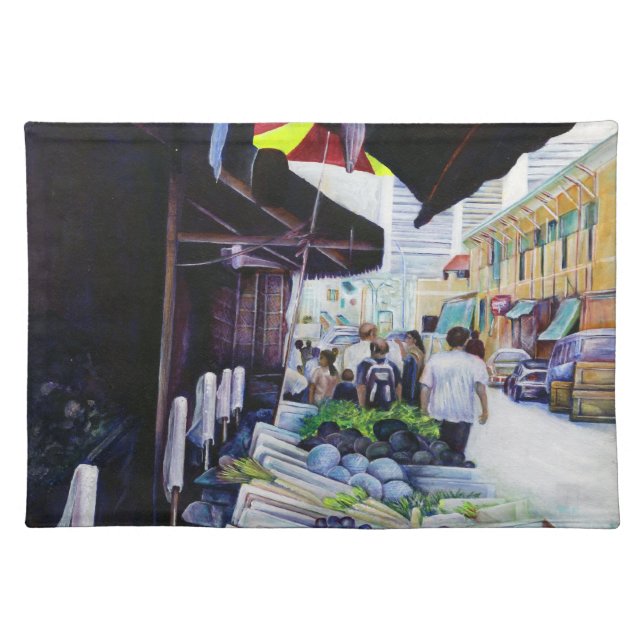 Lighter Side of Lavender Street, Singapore Placemat (Front)