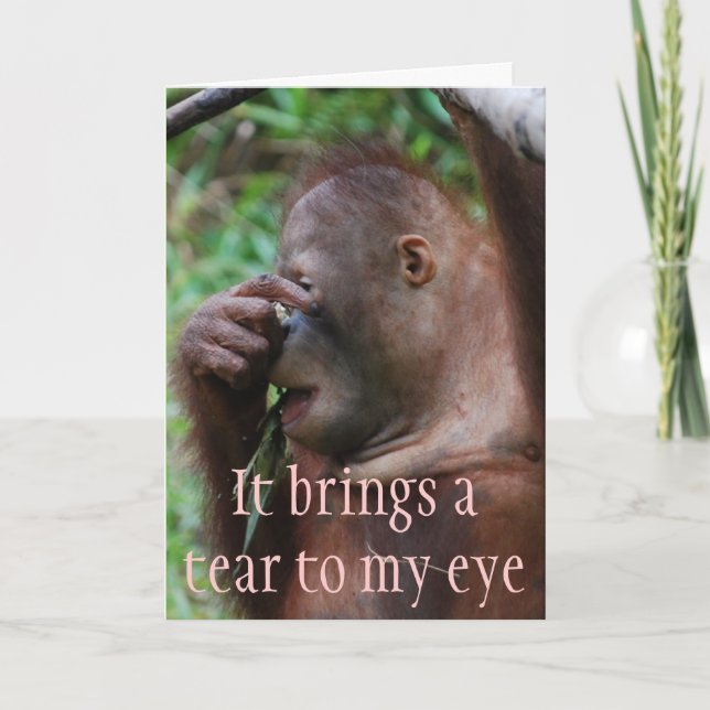 Lighthearted Female Humor About Aging Card (Front)